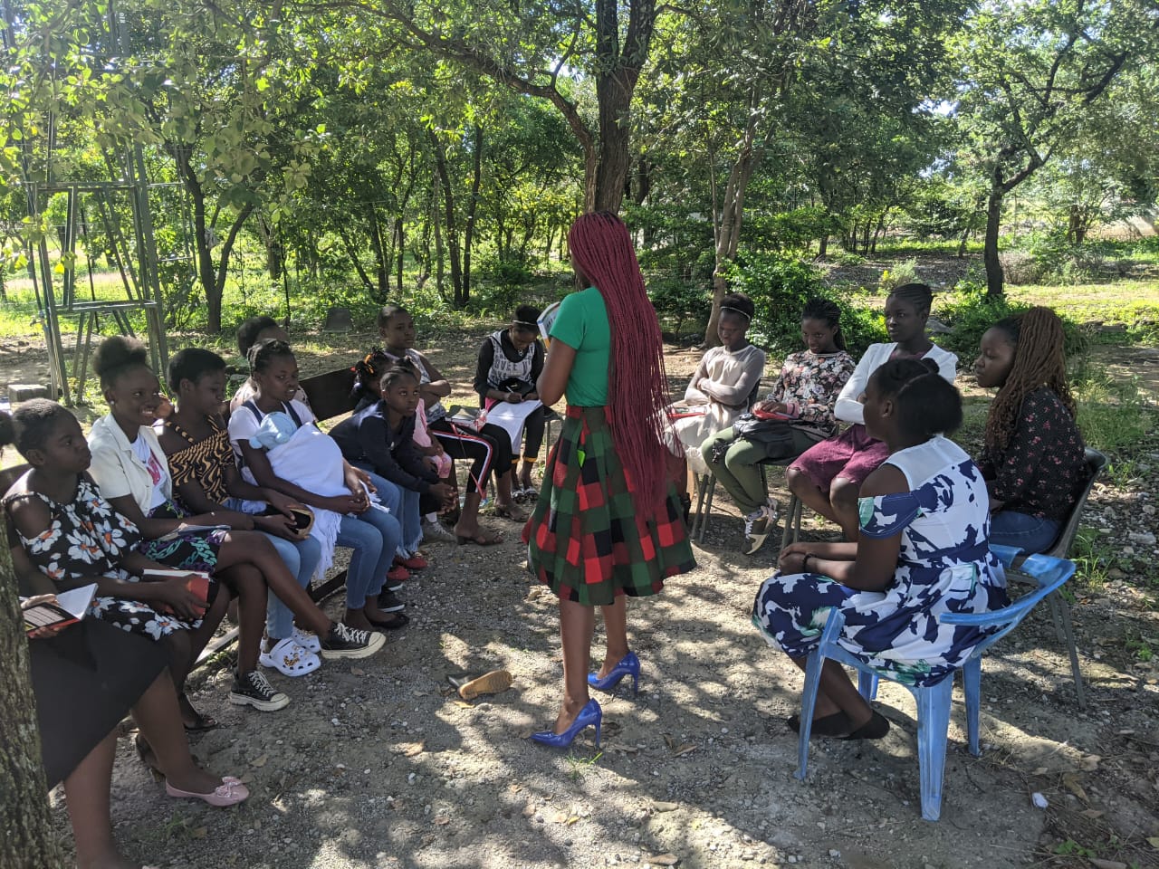 Education classroom in Zambia